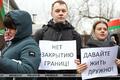 Пикет возле генконсульства Польши в Бресте. 21 февраля 2023 года. Фото: Вадим Якубенок, БЕЛТА