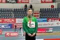 Кристина Тимановская заняла второе место на чемпионате по легкой атлетике в Польше. Фото: Instagram спортсменки
