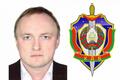 Сотрудник КГБ Андрей Мытько и герб КГБ. Коллаж: Киберпартизаны, Kgb.by, Белсат