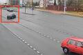 Момент нарушения ПДД. 2026 год, Минск. Скриншот видео ГАИ