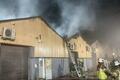 Во время тушения пожара в Лондоне, 20 марта 2024 года. Фото: London Fire Brigade
