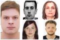 Пятеро заочно осужденных добровольцев полка Калиновского. Фото: "Вясна" Пятеро заочно осужденных добровольцев полка Калиновского. Фото: "Вясна"