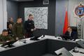 Во время командно-штабной тренировки по действиям "в особых условиях", Минск, 24 февраля 2026 года. Фото: МВД