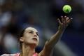 Арина Соболенко во время полуфинала US Open против против американки Мэдисон Кеиз, Нью-Йорк, 7 сентября 2023 года. Фото: Reuters