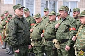 Народное ополчение Гливинского сельсовета. 12 апреля 2023 года. Фото: Ян Горбанюк, "Ваяр"