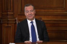 Дмитрий Медведев. Февраль 2024 года. Скриншот видео