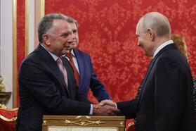 Саецпосланник президента США Стив Уиткофф и президент России Владимир Путин, 5 сентября 2026 года, Москва, Кремль. Фото: Кремль