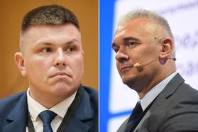 Владимир Жигарь и Валерий Ковалевский. Фото: lookby.media, "Зеркало". Коллаж: "Зеркало"