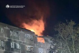 Российский удар по общежитию в Днепре, 29 октября 2026 года. Фото: Днепропетровская областная военная администрация