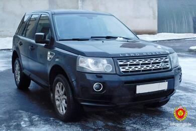 Land Rover с перебитым VIN, который купил в России житель Жодино. 2024 год. Фото: ГКСЭ