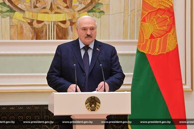 Лукашенко на вручении государственных наград. Минск, 5 мая 2023 года. Фото: пресс-служба Лукашенко
