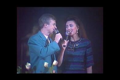 Яков Науменко и Наталья Романская. 1993 год. Фото: скриншот видео