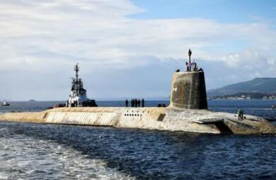 HMS Vanguard - одна из атомных подводных лодок британского военного флота. Фото: Royal Navy