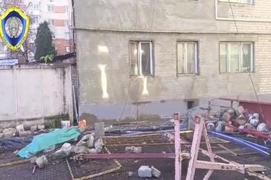 Место происшествия в Бресте. Фото: Генпрокуратура