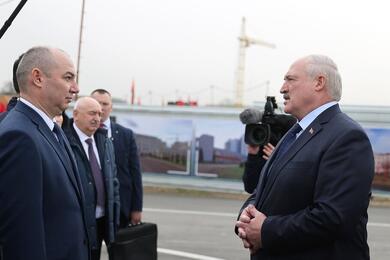 Александр Ходжаев и Александр Лукашенко. Фото? пресс-служба Александра Лукашенко