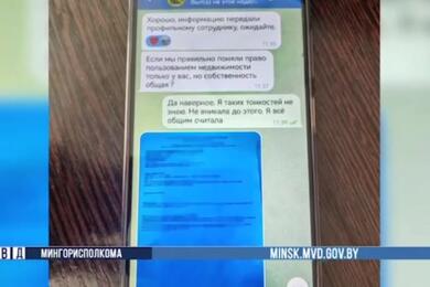 Фото: скриншот видео Telegram / Милиция Минска