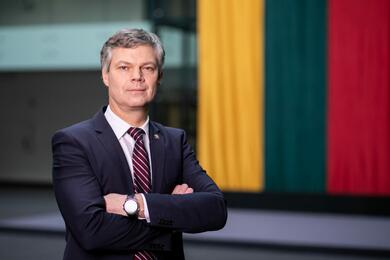 Директор Департамента государственной безопасности Литвы Дарюс Яунишкис. Фото: vsd.lt