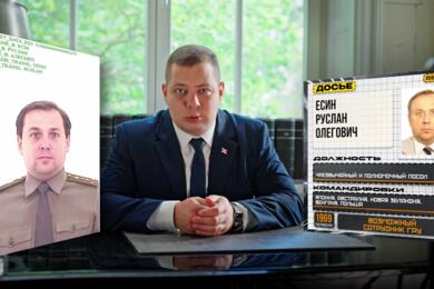 Скриншот видео расследования BELPOL