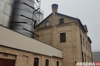 Исторические здания на территории ОАО "Лидское пиво". Фото: Hrodna.life