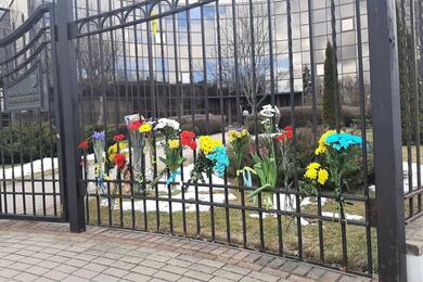 За поддержку Украины в Беларуси завели уголовные дела минимум против 419 человек — «Вясна»