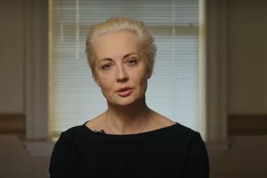 Юлия Навальная. Скриншот видео
