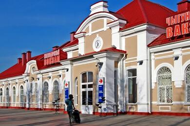 Железнодорожный вокзал в Молодечно. Фото: Белорусская железная дорога
