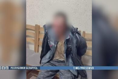 Подозреваемый в тройном убийстве. Скриншот видео МВД