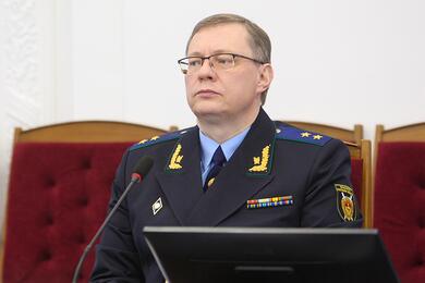 Генеральный прокурор Беларуси Андрей Швед. Фото: prokuratura.gov.by