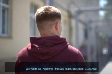 Как предполагается, Алексей Гордеев (настоящее имя - Алексей Лобеев) в пропагандистском фильме «Спецоперация КГБ: поджог, взрыв, Азаренок. Фильм ОНТ «20 ТERROR 21»