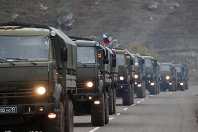 Российские миротворцы в Нагорном Карабахе, 2020 год. Фото: Reuters