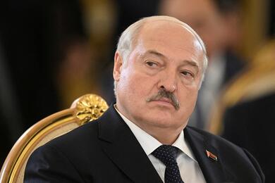 Александр Лукашенко на заседании Высшего Евразийского экономического совета в Москве, Россия, 25 мая 2023 года. Фото: Reuters