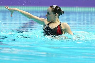 Василина Хондошко. Фото: Белорусская федерация синхронного плавания
