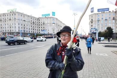 В День Воли силовики задерживали 76-летнюю Нину Багинскую