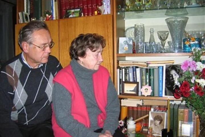 Владимир Мелешко с супругой Дианой Черкасовой (соответственно, отчим и мать журналистки Вероники Черкасовой). Фото: gazetaby.com