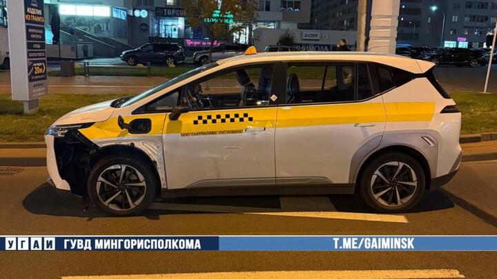 Автомобиль Aion после ДТП с 10-летним велосипедистом. 16 октября 2026 года, Дзержинск. Фото: ГАИ