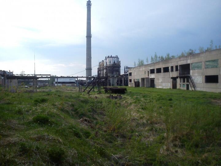 Территория бывшего Новополоцкого завода БВК. Витебская область. Фото: wikimapia.org
