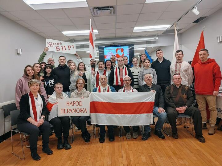 Беларусы Канады отметили День Воли. Фото: belarusians.ca