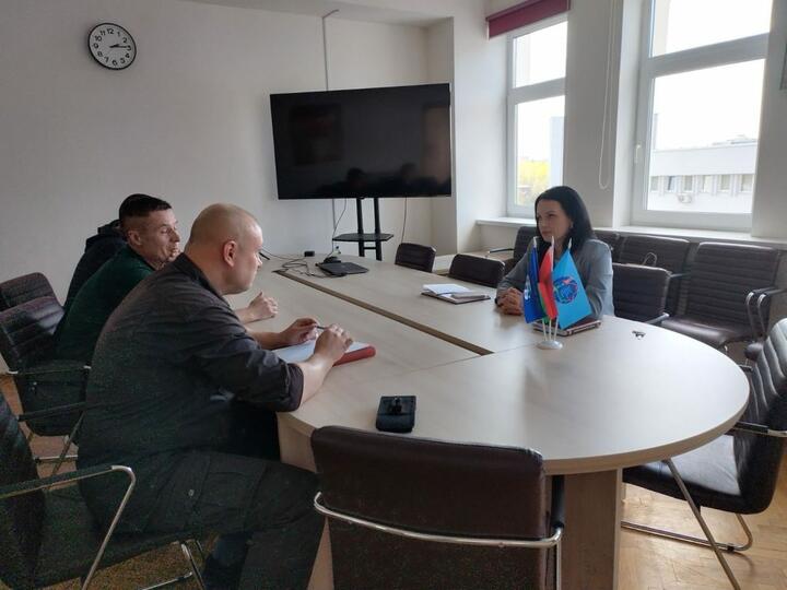 На правовом приеме в Минске, 24 апреля 2025 года. Фото: minsk.1prof.by