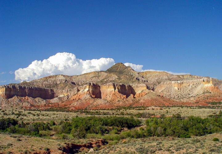 Пейзаж в американском штате Нью-Мексико. Фото: x.com/NewMexico