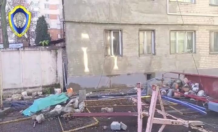 Место происшествия в Бресте. Фото: Генпрокуратура