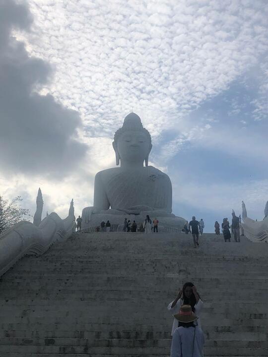 Большой Будда Пхукета, осень 2023-го. Фото предоставлено собеседницей