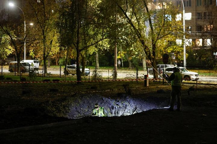 Последствия российского удара по Киеву, Украина, 27 октября 2026 года. Фото: Reuters