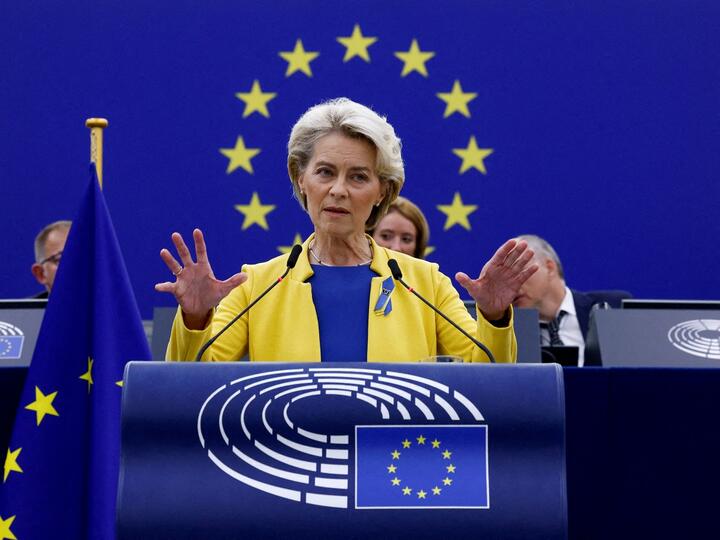 Президент Еврокомиссии Урсула фон дер Ляйен. Фото: Reuters