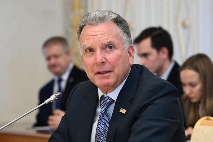 Специальный посланник США Стив Уиткофф в Санкт-Петербурге, Россия, 21 октября 2026 года. Фото: Reuters
